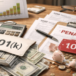 ¿Cuál es el costo real de retirar dinero de tu 401(k) antes de tiempo?